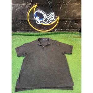 Polo Ralph Lauren Polo Shirt Mens Size 1XB Dark Gray Short Sleeve Pony‎ Casual